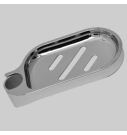 PORTASAPONE CROMATO PER ASTA SALISCENDI GINEVRA-MORGANA - Dm 25