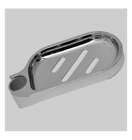 PORTASAPONE CROMATO PER ASTA SALISCENDI GINEVRA-MORGANA - Dm 25