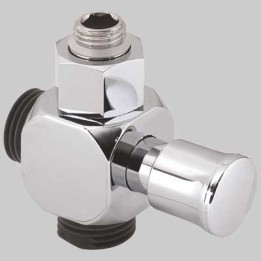 DEVIATORE CROMATO PER SET COLONNA EASY.02-03 -