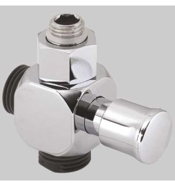 DEVIATORE CROMATO PER SET COLONNA EASY.02-03 -