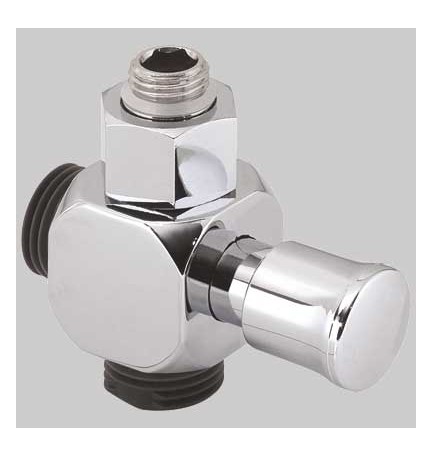 DEVIATORE CROMATO PER SET COLONNA EASY.02-03 -