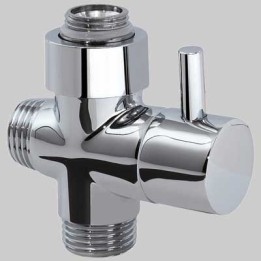 DEVIATORE CROMATO PER SET COLONNA LIBERTY -