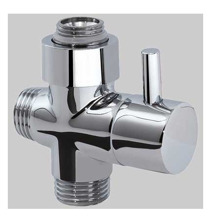 DEVIATORE CROMATO PER SET COLONNA LIBERTY -