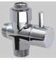 DEVIATORE CROMATO PER SET COLONNA LIBERTY -