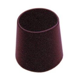 SOTTOSEDIA A GOCCIA NERO P/TUBO 28 MM**