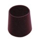 SOTTOSEDIA A GOCCIA NERO P/TUBO 28 MM**