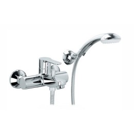 MISCELATORE MONOC. VASCA CON SUPPORTO A SNODO LINEA BLU Cromo