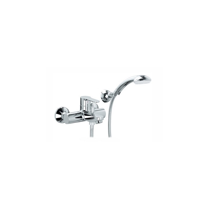 MISCELATORE MONOC. VASCA CON SUPPORTO A SNODO LINEA BLU Cromo
