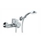 MISCELATORE MONOC. VASCA CON SUPPORTO A SNODO LINEA BLU Cromo