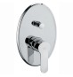 MISCELATORE MONOC. INCASSO DOCCIA CON DEVIATORE LINEA BLU Cromo