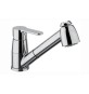 MISCELATORE MONOC. LAVELLO CON DOCCIA ESTRAIBILE LINEA BLU Cromo