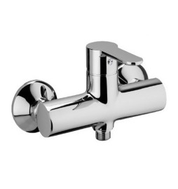 MISCELATORE MONOC. ESTERNO DOCCIA SENZA ACCESSORI LINEA BLU Cromo