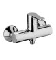 MISCELATORE MONOC. ESTERNO DOCCIA SENZA ACCESSORI LINEA BLU Cromo