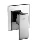 MISCELATORE MONOC. INCASSO DOCCIA LINEA ELLE Cromo