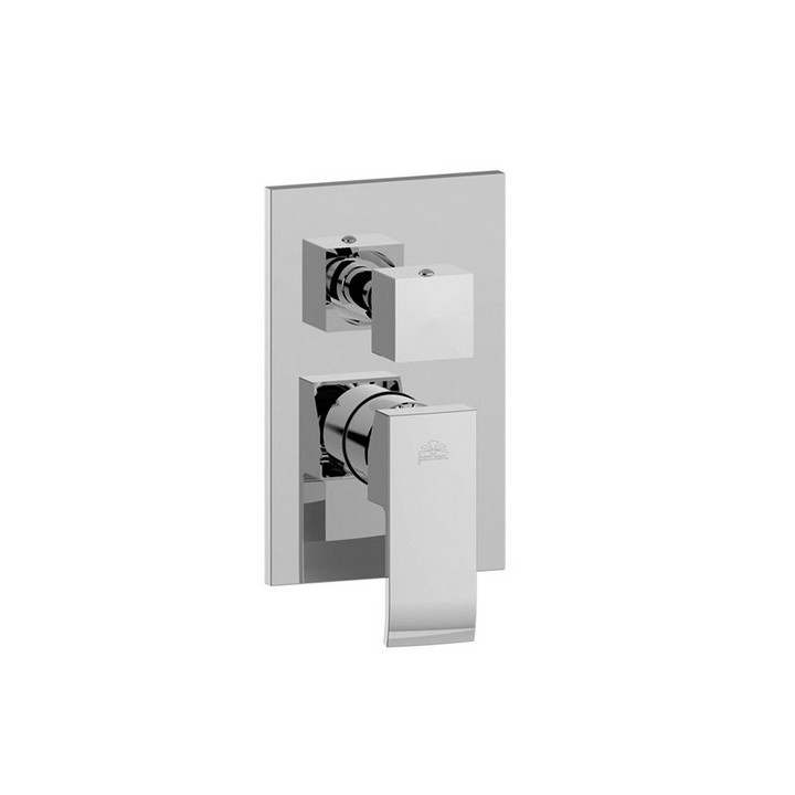 MISCELATORE MONOC. INCASSO DOCCIA CON DEVIATORE 3 VIE ELLE Cromo