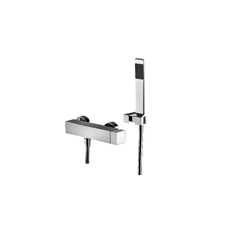 MISCELATORE MONOC. ESTERNO DOCCIA CON ACCESSORI ELLE Cromo