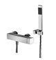 MISCELATORE MONOC. ESTERNO DOCCIA CON ACCESSORI ELLE Cromo