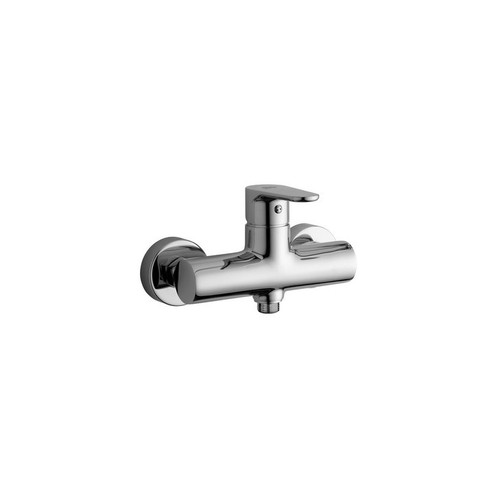 MISCELATORE MONOCOMANDO ESTERNO DOCCIA LINEA GREEN Cromo
