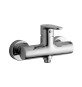 MISCELATORE MONOCOMANDO ESTERNO DOCCIA LINEA GREEN Cromo