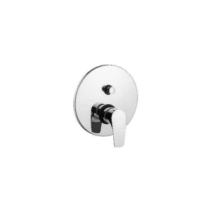 MISCELATORE MONOC. INCASSO DOCCIA C/DEV. LINEA LIME Cromo