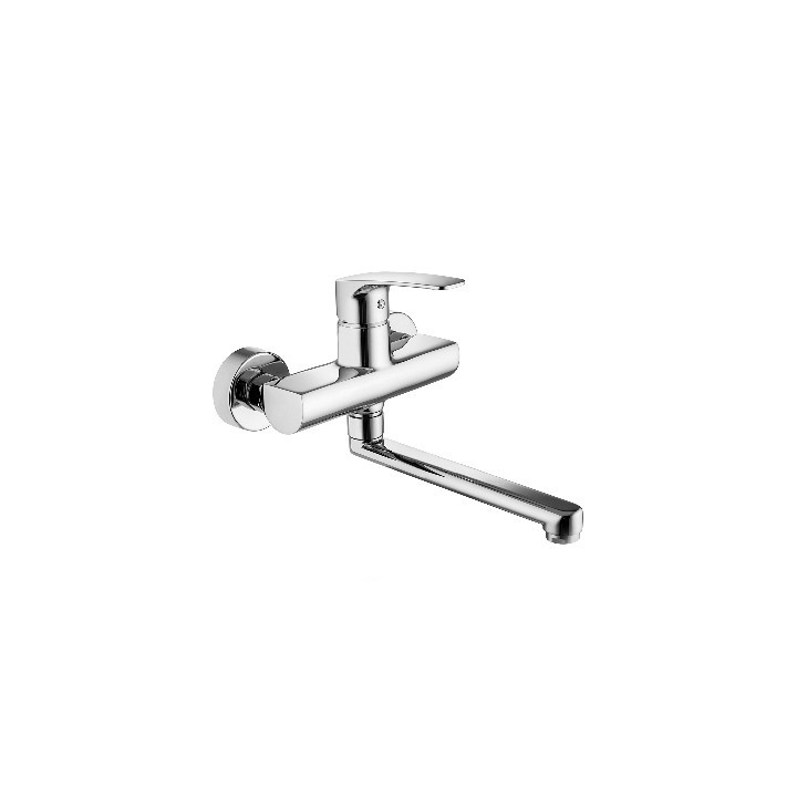 MISCELATORE MONOC. LAVELLO A MURO LINEA LIME Cromo
