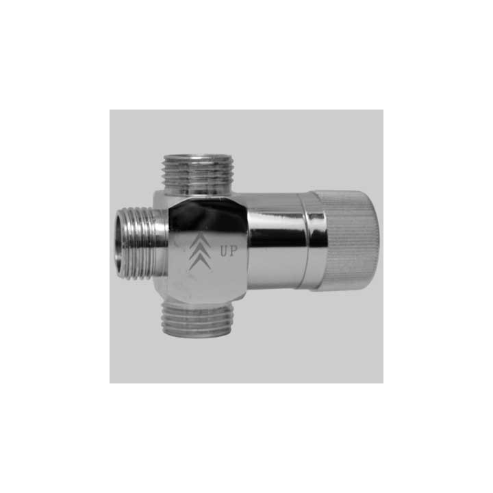 DEVIATORE IN OTTONE PER SET COLONNA QUADRA -