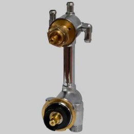 MISCELATORE INCASSO CON TERMOSTATICO - Completo