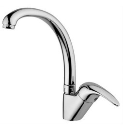 MISCELATORE MONOC. LAVELLO CANNA ALTA LINEA NETTUNO DUE Cromo