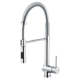 MISC. LAVELLO CON MOLLA E DOCCIA ESTRAIBILE STICK Cromo