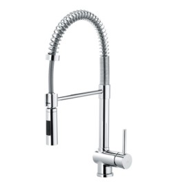 MISC. LAVELLO CON MOLLA E DOCCIA ESTRAIBILE STICK Cromo