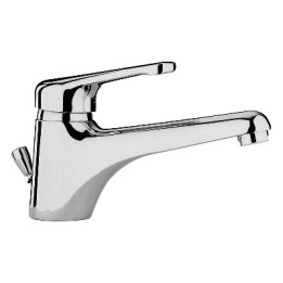 MISCELATORE MONOC. LAVABO BOCCA PROLUNGATA LINEA NETTUNO Cromo