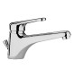 MISCELATORE MONOC. LAVABO BOCCA PROLUNGATA LINEA NETTUNO Cromo