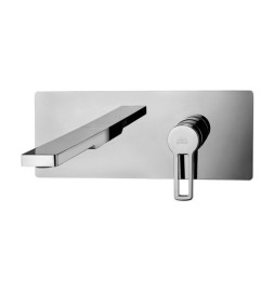 MISCELATORE INCASSO LAVABO LINEA RINGO Cromo