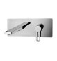 MISCELATORE INCASSO LAVABO LINEA RINGO Cromo