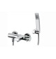 MISCELATORE MONOC. VASCA CON SUPPORTO A SNODO LINEA RINGO Cromo
