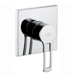 MISCELATORE MONOC. INCASSO DOCCIA LINEA RINGO Cromo