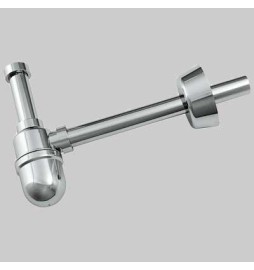 SIFONE A BOTTIGLIA CROMATO - Ø 26 x 250 1" ABS