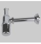 SIFONE A BOTTIGLIA CON CANOTTO E ROSONE - 1"1/4 Ø 32 x 200