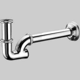 SIFONE PER LAVABO AD U CON ISPEZIONE POSTERIORE "ZETA" - 1"1/4