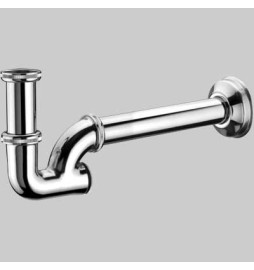 SIFONE PER LAVABO AD U CON ISPEZIONE POSTERIORE "ZETA" - 1"1/4
