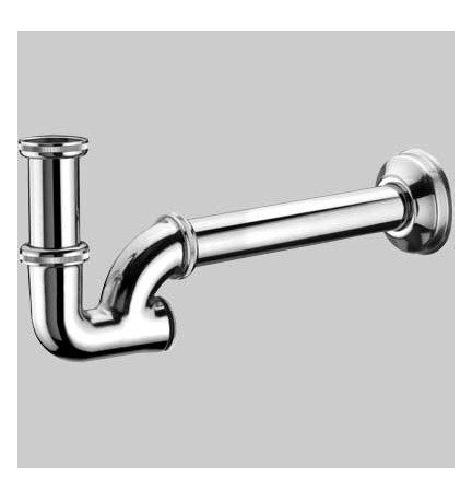 SIFONE PER LAVABO AD U CON ISPEZIONE POSTERIORE "ZETA" - 1"1/4