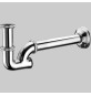 SIFONE PER LAVABO AD U CON ISPEZIONE POSTERIORE "ZETA" - 1"1/4