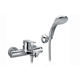 MISCELATORE MONOC. VASCA CON SUPPORTO A SNODO LINEA SLY Cromo