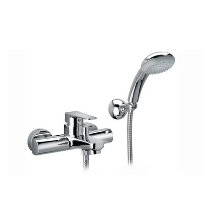 MISCELATORE MONOC. VASCA CON SUPPORTO A SNODO LINEA SLY Cromo