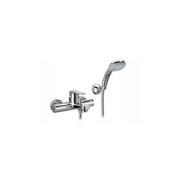 MISCELATORE MONOC. VASCA CON SUPPORTO A SNODO LINEA SLY Cromo