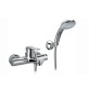 MISCELATORE MONOC. VASCA CON SUPPORTO A SNODO LINEA SLY Cromo