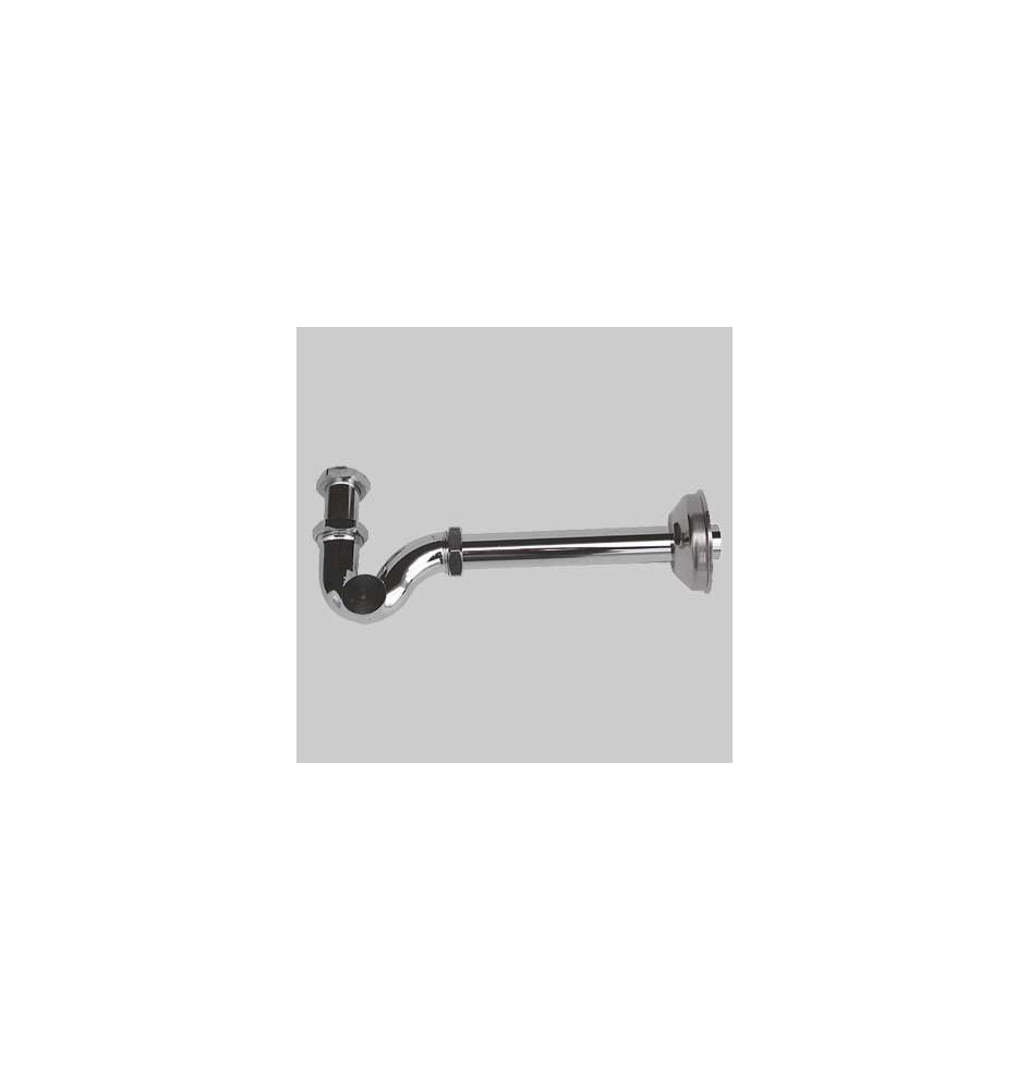SIFONE AD ESSE CON CANOTTO E ROSONE - 1"1/4 Ø 32 x 250