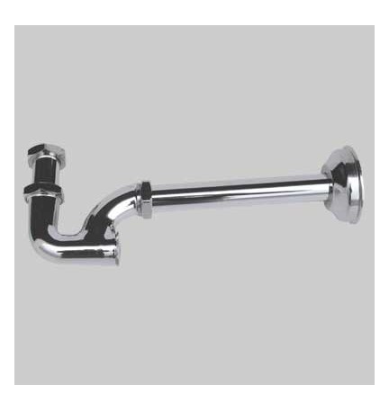 SIFONE A COLONNA CON CANOTTO E ROSONE - 1"Ø 26 x 200