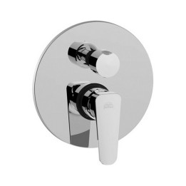 MISCELATORE MONOC. INCASSO DOCCIA CON DEVIATORE 3 VIE SLY Cromo
