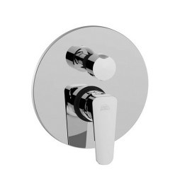 MISCELATORE MONOC. INCASSO DOCCIA CON DEVIATORE 3 VIE SLY Cromo